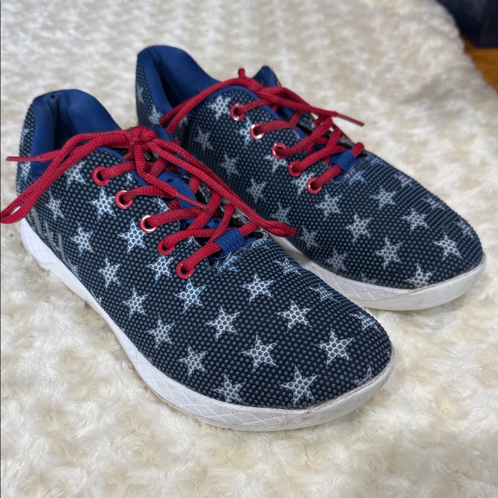 NOBULL Blue Star Pattern Sneakers - Picture 2 of 16